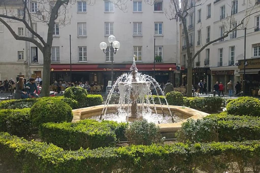 Fully Renovated Historic Apt In Heart Mouffetard Paris Exterior photo